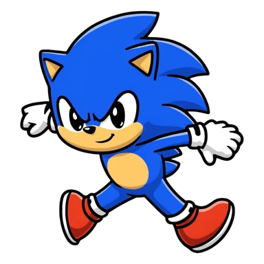 Sonic the Hedgehog sticker