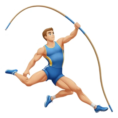 pole vaulter sticker