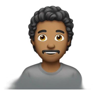 brown man RECORDING a VIDEO  sticker