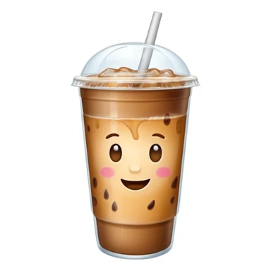 takeout ice coffee sticker