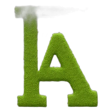 letter "a" and exclamation mark sticker