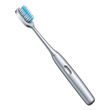 Toothbrush where the bristles are replaced with a metal needle.Toothbrush where the bristles are replaced with a metal needle. sticker
