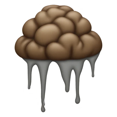 Poop for brains sticker