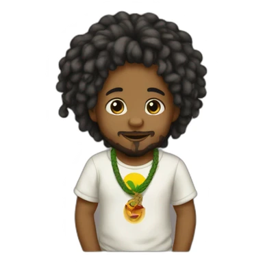 rastafari-baby sticker