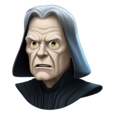 emperor palpatine force lightning sticker
