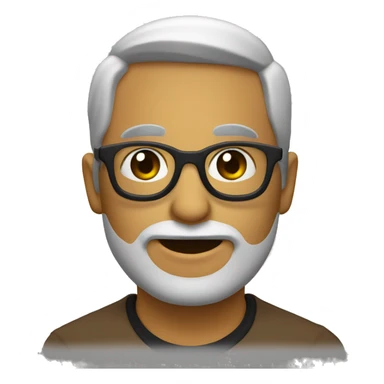 mono con lentes sticker