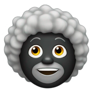 Golliwog radio sticker