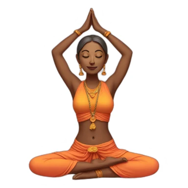 Yogini sticker