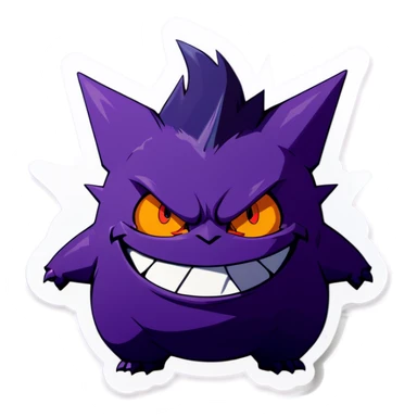 Gengar  sticker