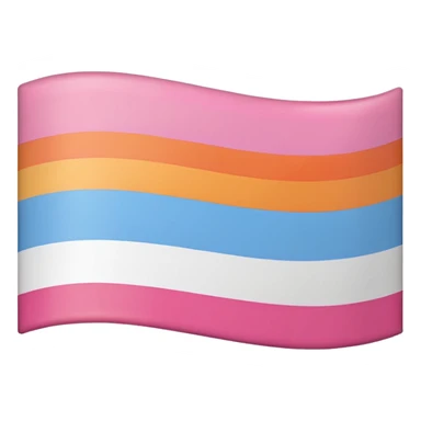 LESBIAN FLAG sticker