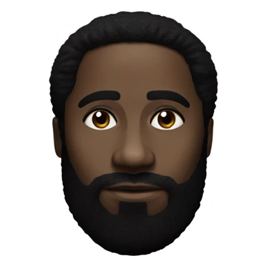 John David Washington realistic portrait sticker