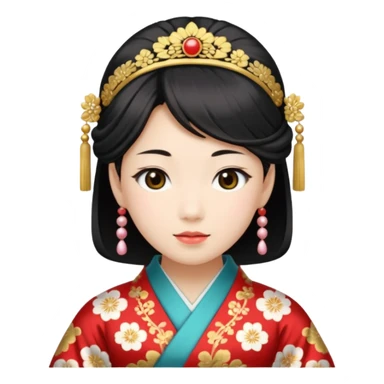 japaneses princess sticker
