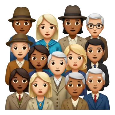 political dissidents, intellectuals, and bohemian folks. sticker