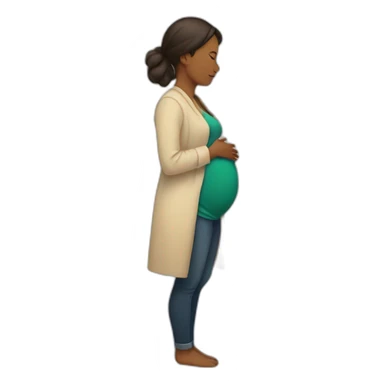 MUJER EMBARAZADA sticker