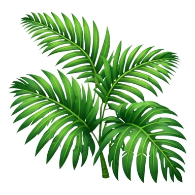 Palm leafs sticker