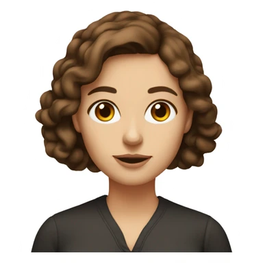 Art teacher, Woman, Artist, Painter, Teacher, Art, Brown Hair, Brown eyes sticker