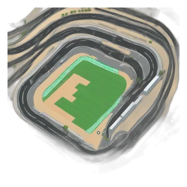 Monaco circuit f1 sticker