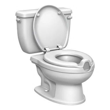 Potty trainer without lid and without face sticker