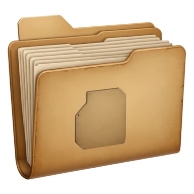 Securities in a folder sticker