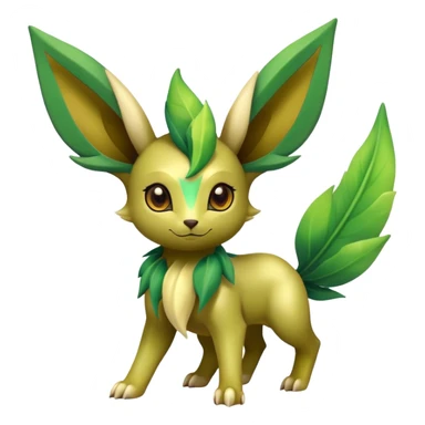 Shiny Exotic Bayleaf-Leafeon-Hybrid-Creature sticker