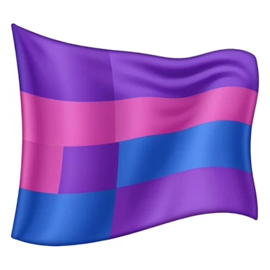 la bandera bixesual sticker