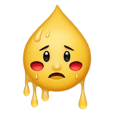 Грустный смайлик бьётся головой о стену sticker