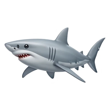Shark without a seahorse sticker