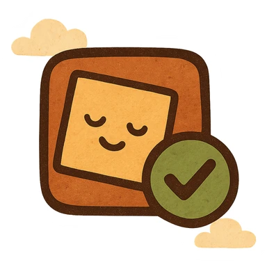 Roblox verified badge emoji, inspired by the official Roblox verified checkmark, flat modern icon style, no text sticker