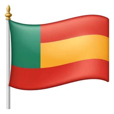 bandera gitana con fondo blanco, clean look sticker