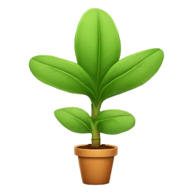 Plant wearing cowboy hat sticker