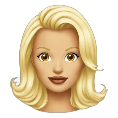 Pamela Anderson in 90’s sticker