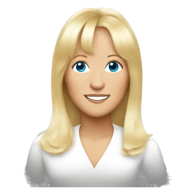 Abba's Agnetha sticker