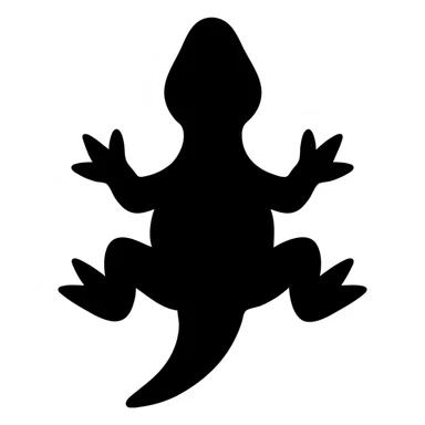 top view of a dinosaur sticker