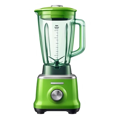 green kitchen blender sticker