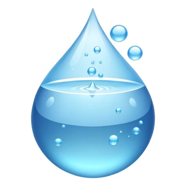 WATER   bubbles sticker