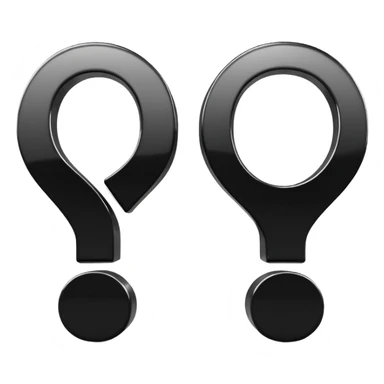 question and answer symbols, Q&A icons sticker