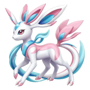 Meloetta-Sylveon-Dialga-Suicune-Palkia-fusion sticker