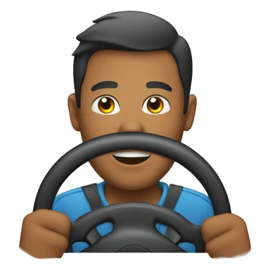 Turning the steering wheel sticker