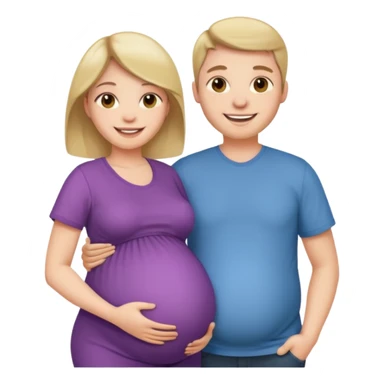 That’s too many ppl pregnant. Her mother is not. Just the couple sticker