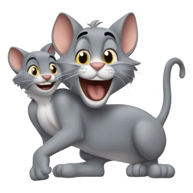 Tom and Jerry  sticker
