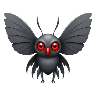 mothman sticker