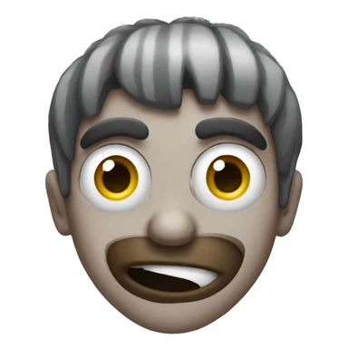 Crazy eyes emoji sticker