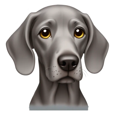 Dog weimaraner sticker