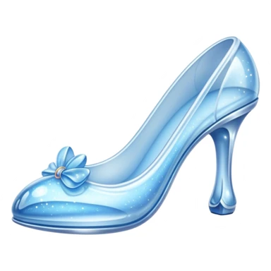 Cinderella shoe sticker
