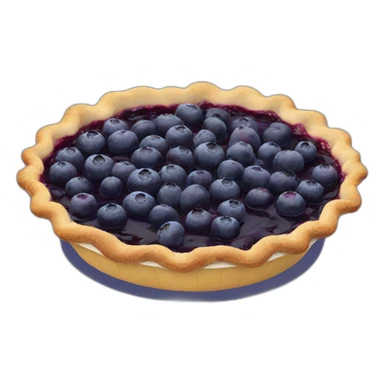 blueberry pie sticker