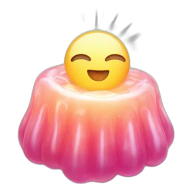 Jelly cat sun sticker