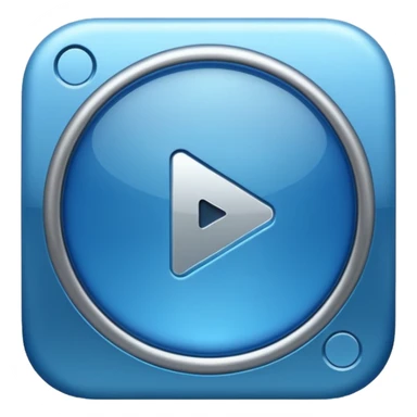 Video player icon sticker