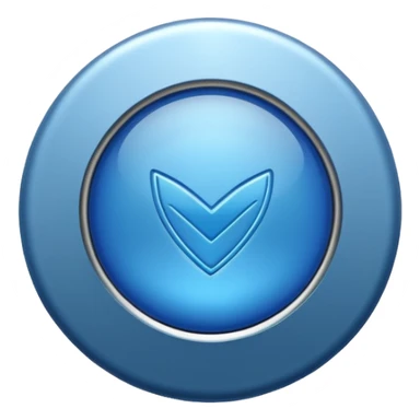 Blue check-official badge sticker