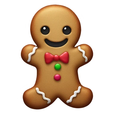 Aesthetic Gingerbread man sticker