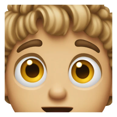 boy very surprised  sticker